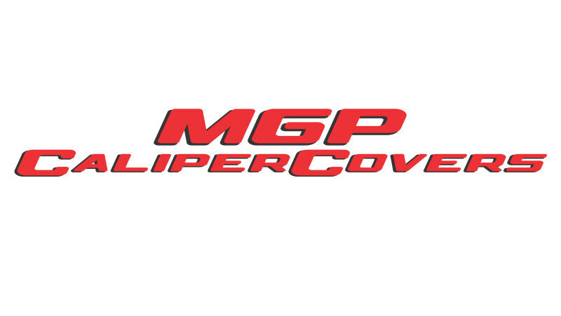 MGP 42012SJPLRD Gloss Red Caliper Covers for 14-20 Jeep Cherokee