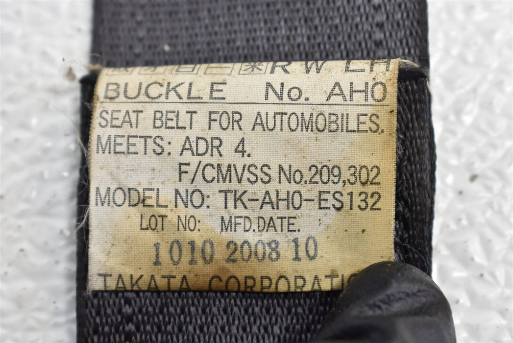 2008-2014 Subaru Impreza WRX Rear Left Seat Belt Assembly Hatch Wagon OEM 08-14