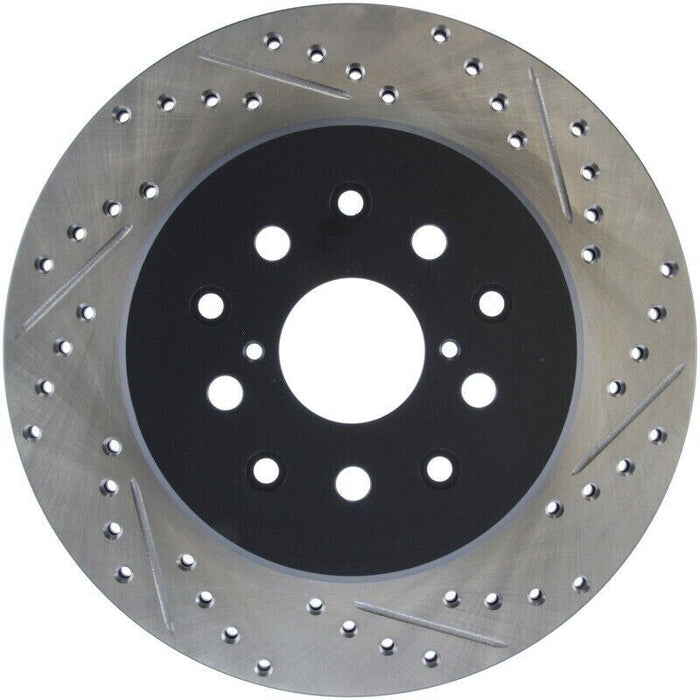 StopTech 127.44105L Sport Drilled & Slotted Rear Left Disc Brake Rotor