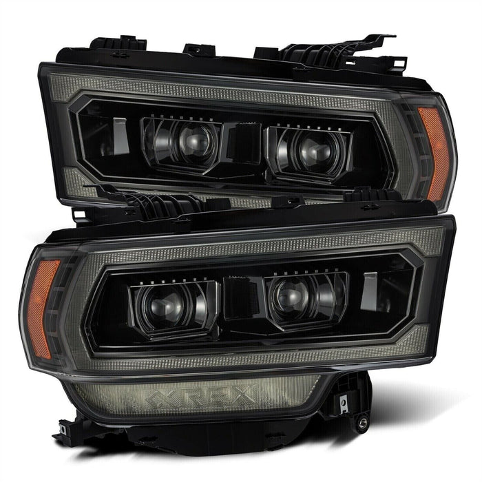 AlphaRex Pro Alpha-Black Headlights for 2019-2021 Ram 2500 Tradesman & Big Horn