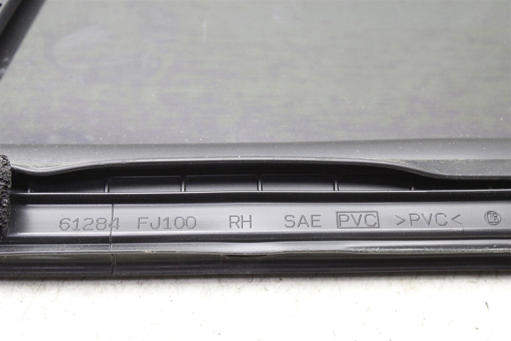 2015-2021 Subaru WRX Passenger Front Right Quarter Glass Assembly OEM 15-21