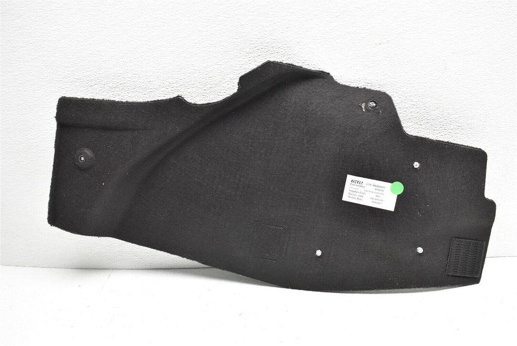 2008-2019 Maserati GranTurismo Left Carpet Liner Driver LH 08-19