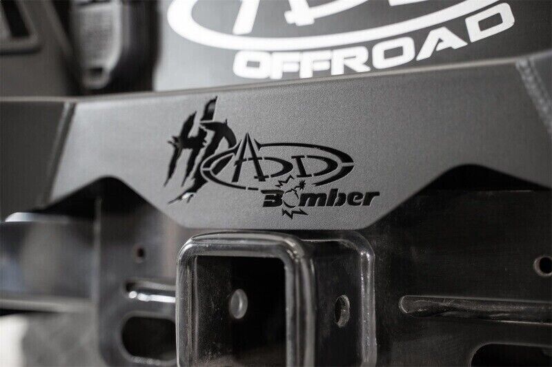 Addictive Desert Designs R160051280103 Bomber HD Rear Bumper - Hammer Black