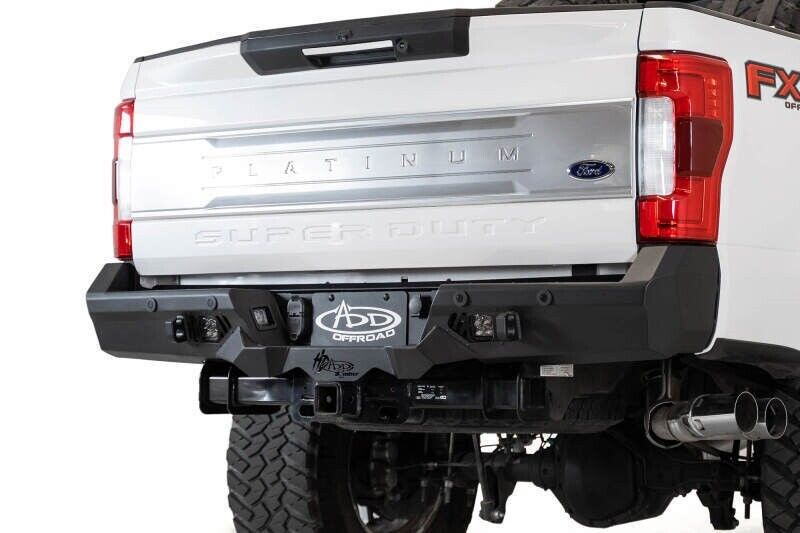 Addictive Desert Designs R160051280103 Bomber HD Rear Bumper - Hammer Black