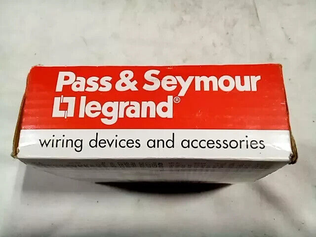 Pass & Seymour Ceiling Light AlmondMPHLDR KYLS 2 SCR TRM 6 L (272WH6) Keyless Po