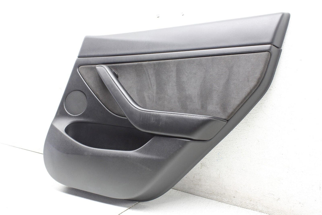 2021 Tesla Model 3 Passenger Rear Right Door Panel Cover Trim Assembly 17-21