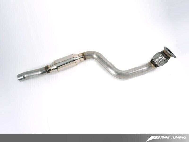 AWE 3015-22012 Tuning for Audi B8 A5 2.0T Touring Single Outlet Exhaust- Silver