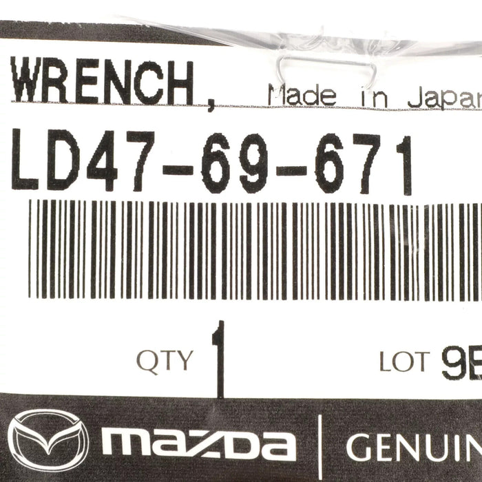 2006-2014 Mazda2/5/6/CX-5/CX-7/CX-9/Miata/MPV Lifting Hub Nut Wrench OEM NEW