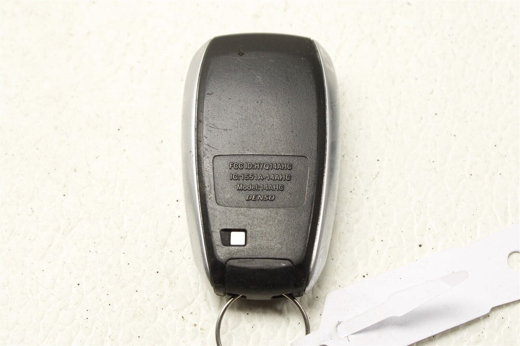 2018 Subaru BRZ MT Key Fob Button Clicker Model 14AHC USED 14-20