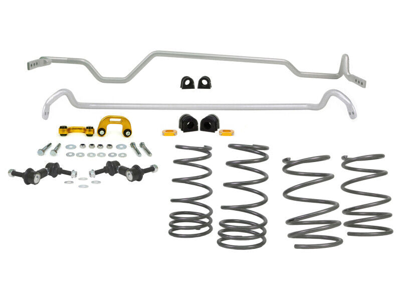 Whiteline GS1-SUB002 Grip Series Front and Rear Sway Bar/Coil Spring Kit