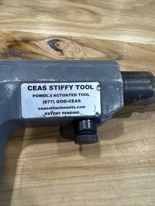 Stiffy Tool – Overhead Powder Actuated Installation Tool