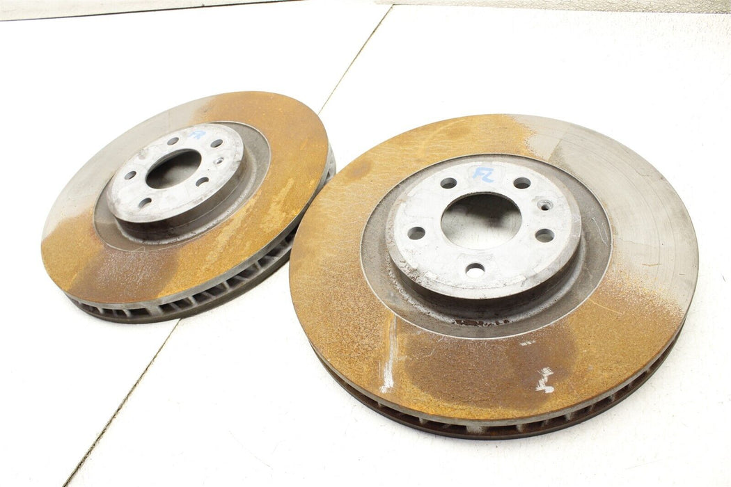 2015 Porsche Macan S Front Rotor Disc Set Assembly Factory OEM 15-18