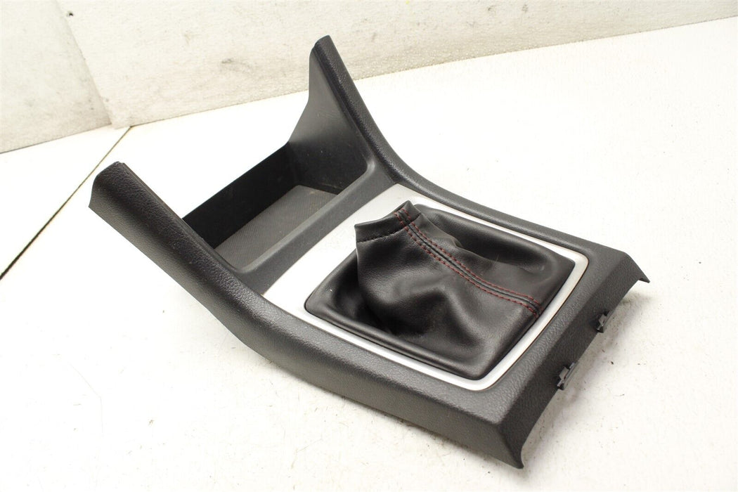 2016 Subaru WRX Manual Shifter Shift Bezel Trim Boot Assembly Factory OEM 15-21