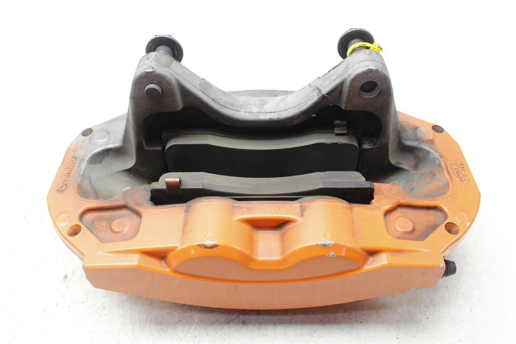 2021 Tesla Model 3 Front Brembo Caliper Set Factory OEM Painted Orange 17-21