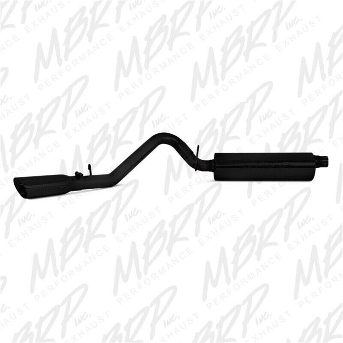 MBRP S5512BLK 2.5" Black Series Exhaust System For Jeep Wrangler TJ