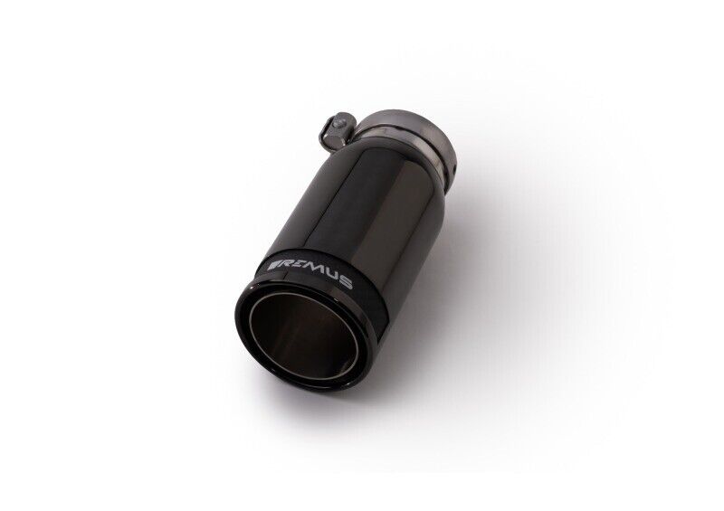 Remus Fits Universal Sport Exhaust 84mm Blk Chrm Straight W/carbon Insert &amp;