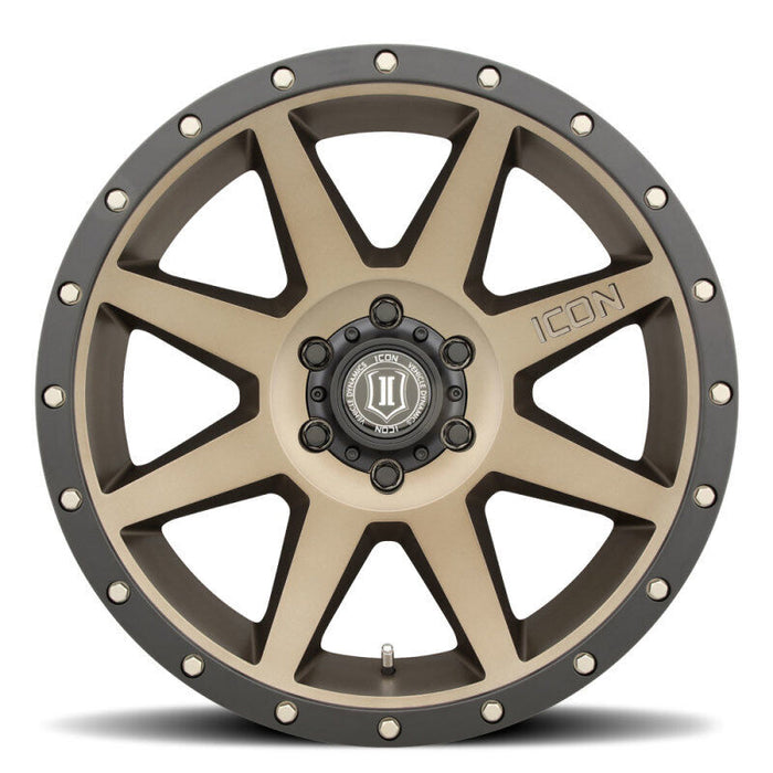 ICON Rebound Fits 20x9 6x5.5 0mm Offset 5in BS Bronze Wheel