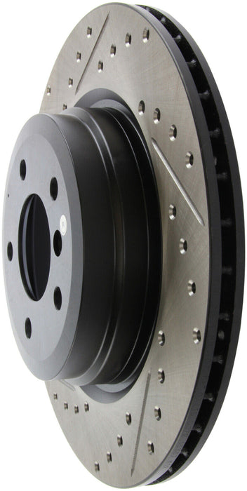 StopTech 127.34080R Sport Drilled & Slotted Rear Right Disc Brake Rotor