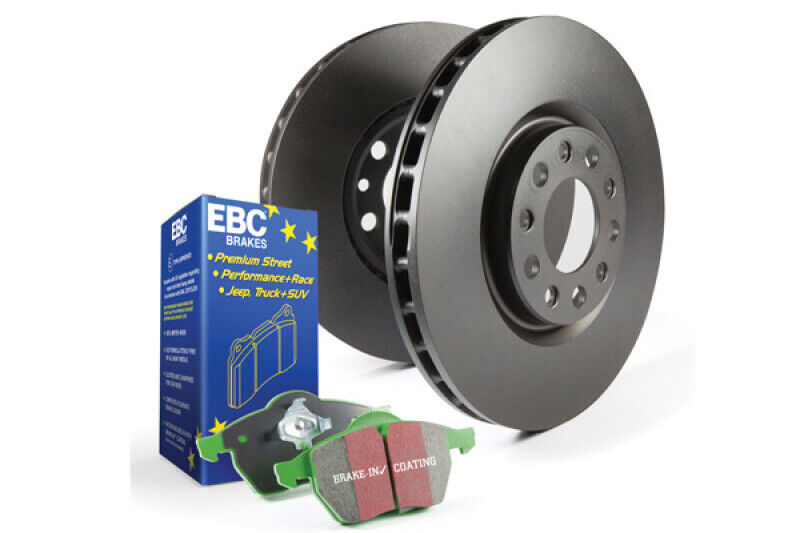 EBC Brakes S11KF1746 S11 Kits Greenstuff 2000 and RK Rotors Fits 17-19 Civic