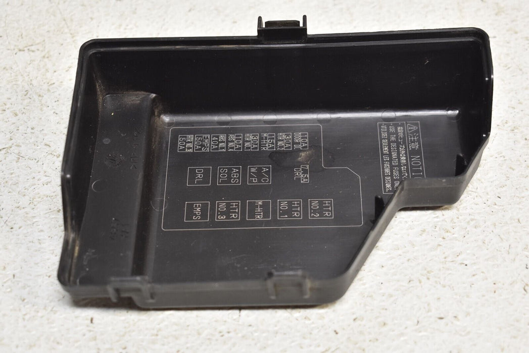 2001-2003 Toyota Prius Fuse Box Cover Lid OEM 01-03