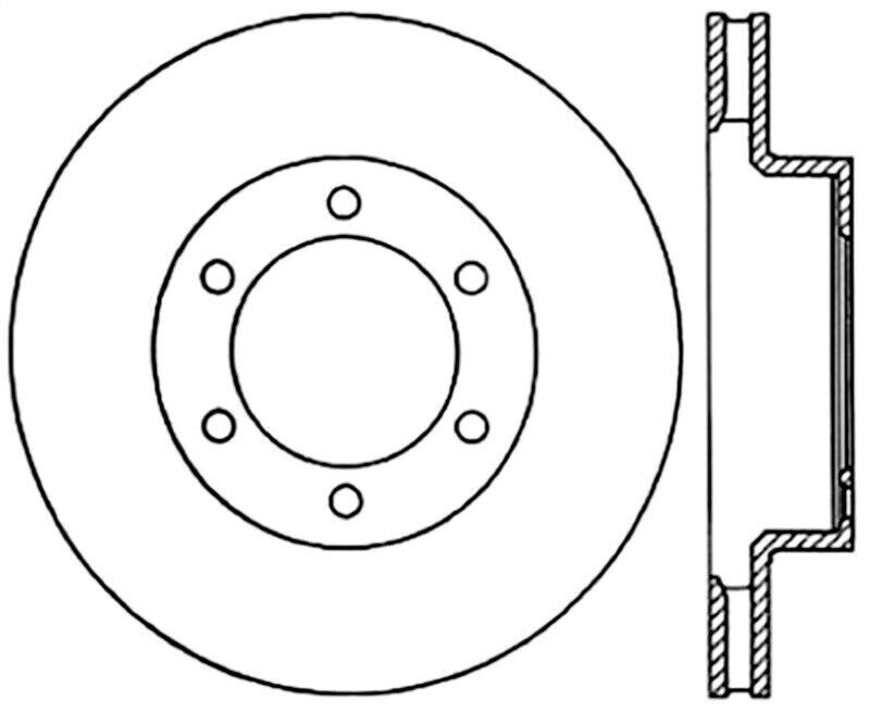 StopTech 120.44129CRY Cryo-Treated Disc Brake Rotor