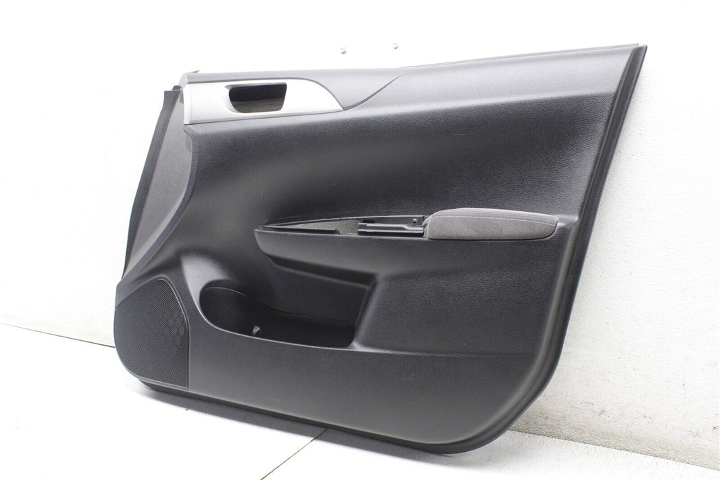 2009 Subaru WRX STI Passenger Front Right Door Panel Cover Trim Assembly 08-14