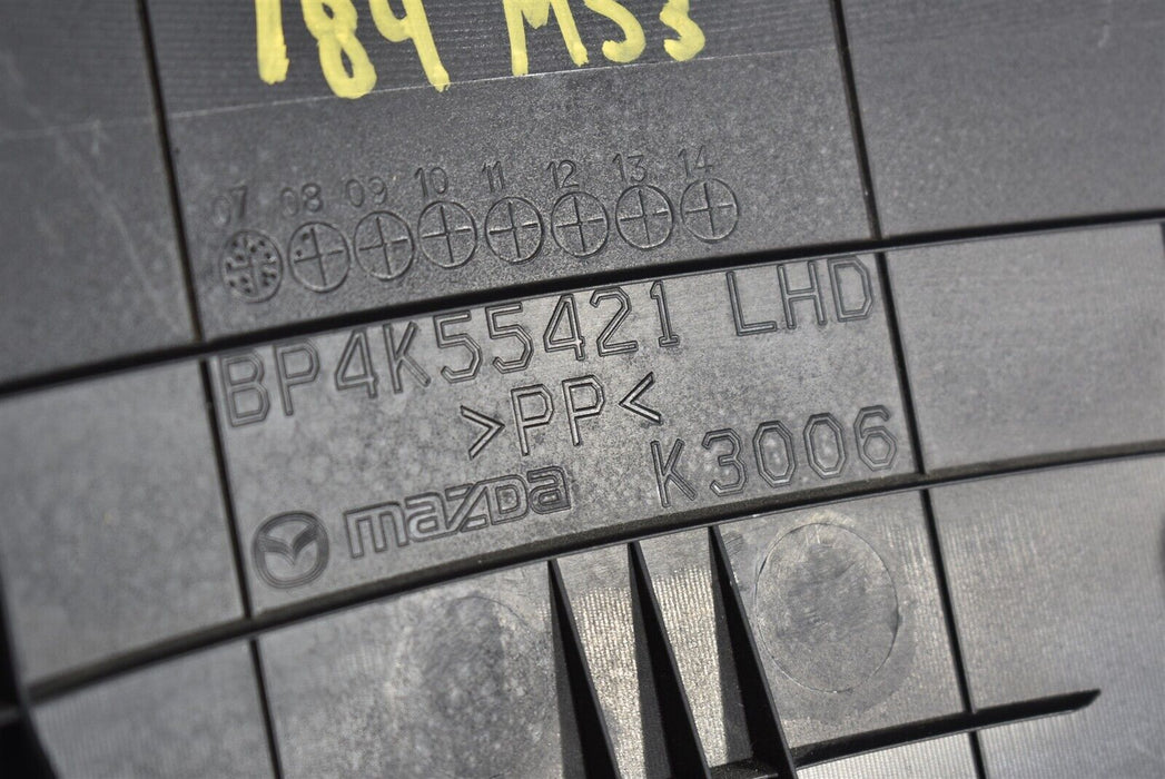 2007-2009 Mazdaspeed3 Dash Instrument Cluster Trim Cover Speed 3 MS3 07-09