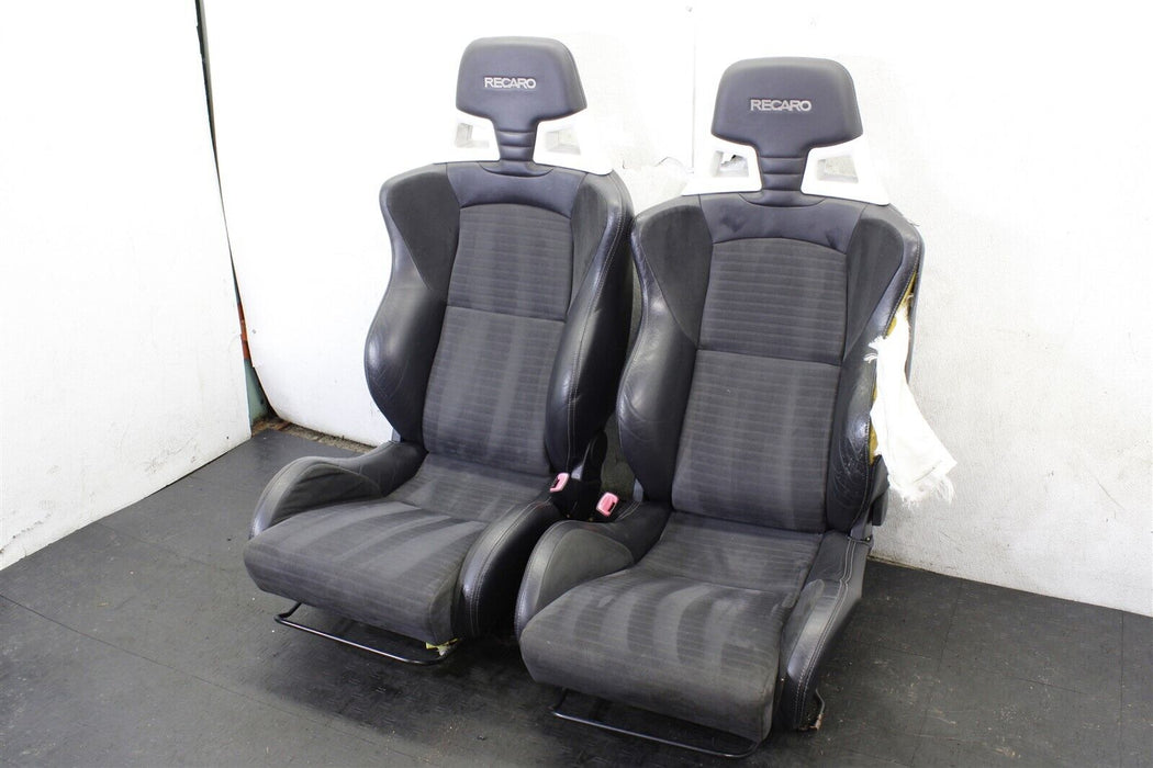 2008-2015 Mitsubishi Evolution X Seat Pair Recaro Front Torn Seats 08-15