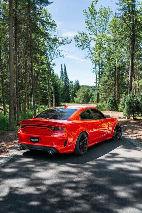 MBRP 3'' SS Exhaust Dual Exit W/Carbon SS Tip For 2017-2023 Dodge Charger