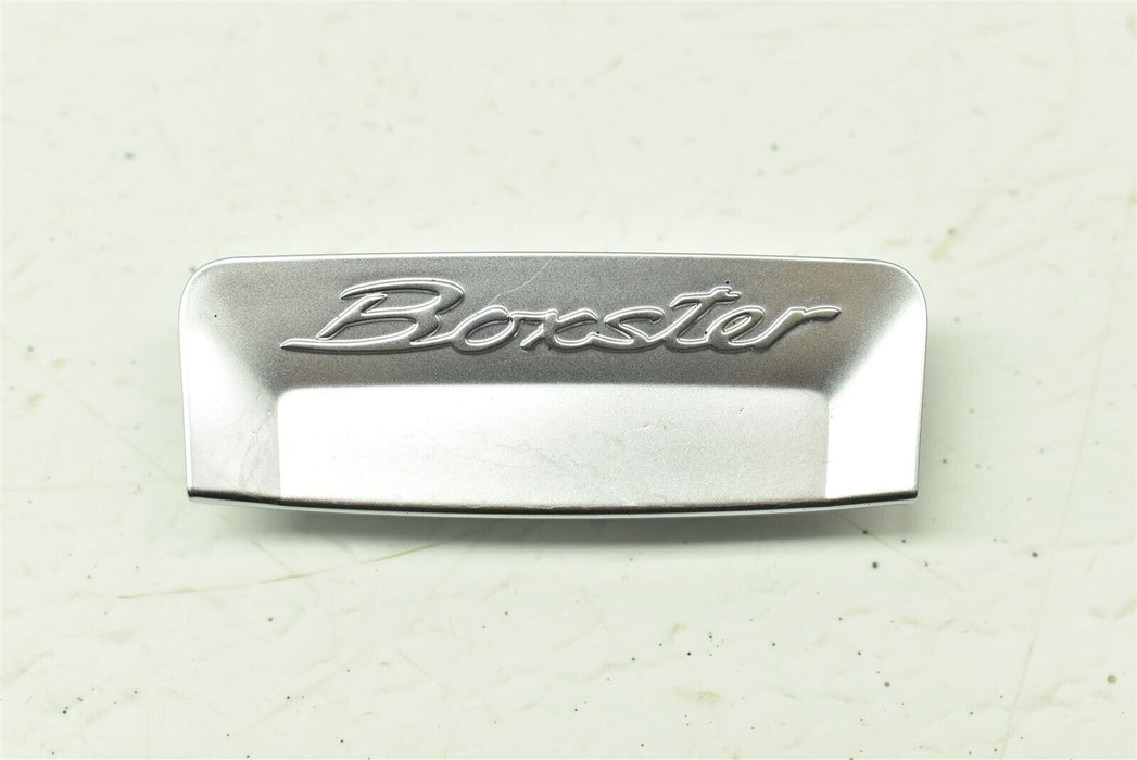 2013-2016 Porsche Boxster Center Console Emblem Logo 981553255 13-16