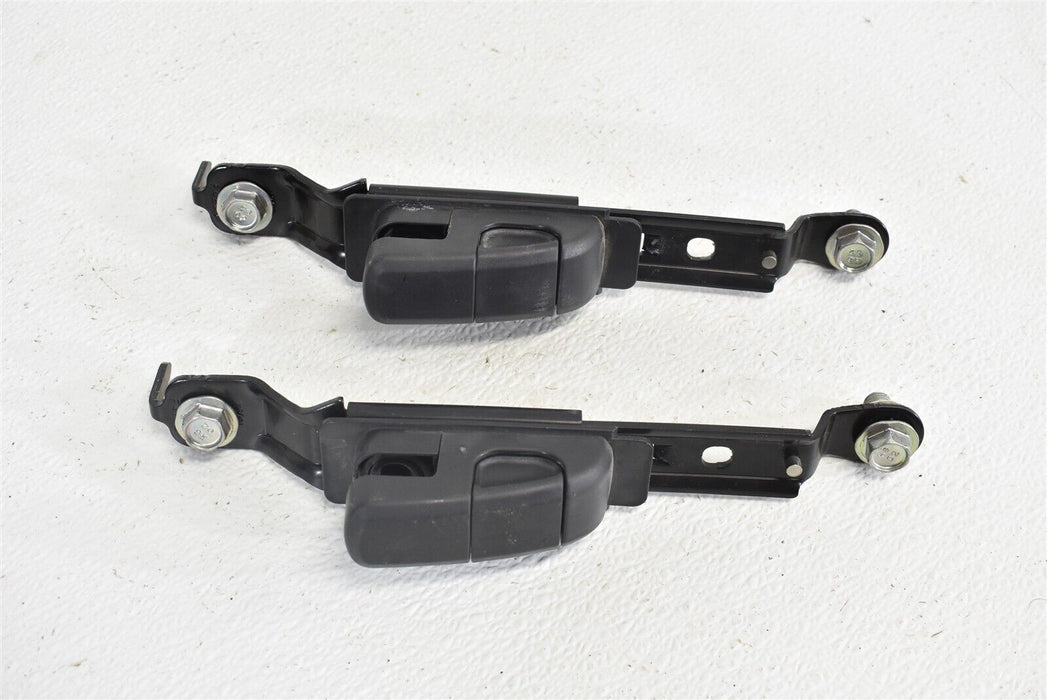 2008-2014 Subaru Impreza WRX STI Seat Belt Height Adjuster Pair OEM 08-14