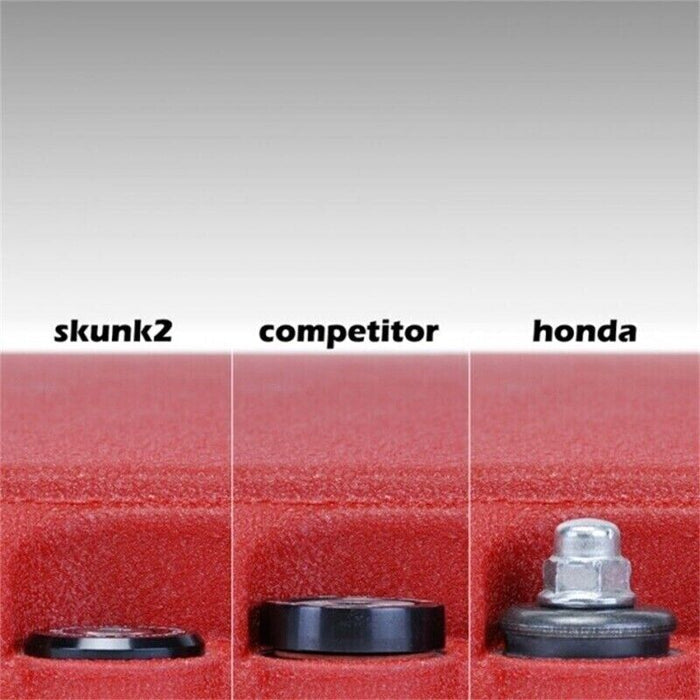 Skunk2 Low-Profile Valve Cover Hardware - B VTEC - Clear Flush-Mounted Stainless