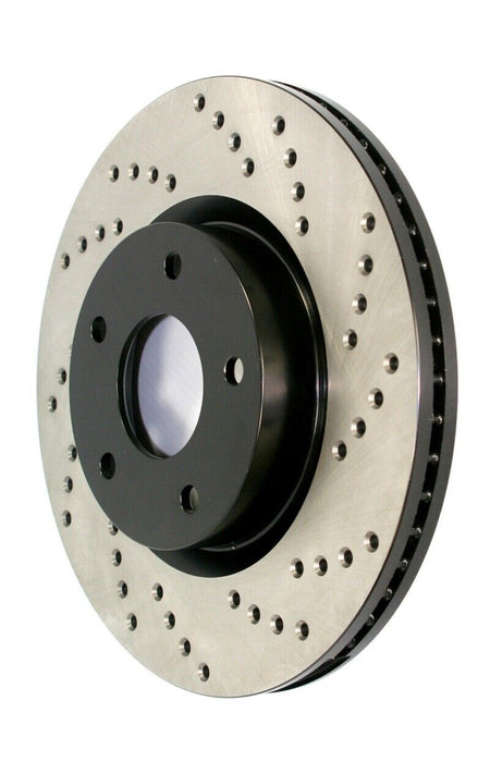 StopTech 128.33062R Sport Cross-Drilled Disc Brake Rotor