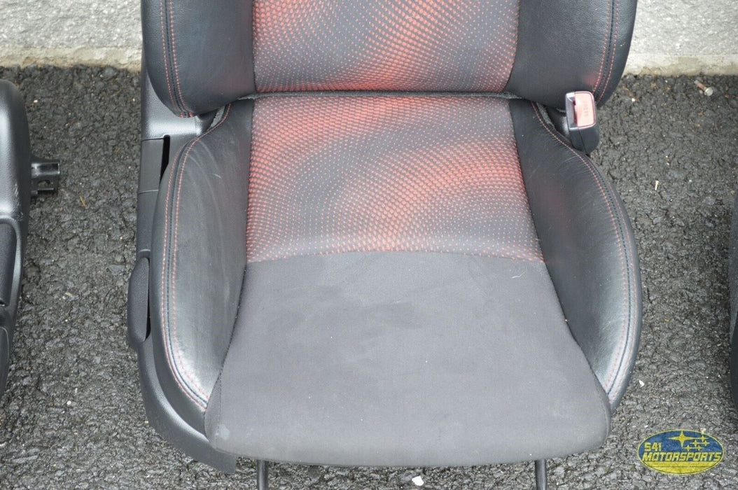 10-12 Mazdaspeed3 Front Rear Seat Set Assembly OEM Speed 3 MS3 2010-2012