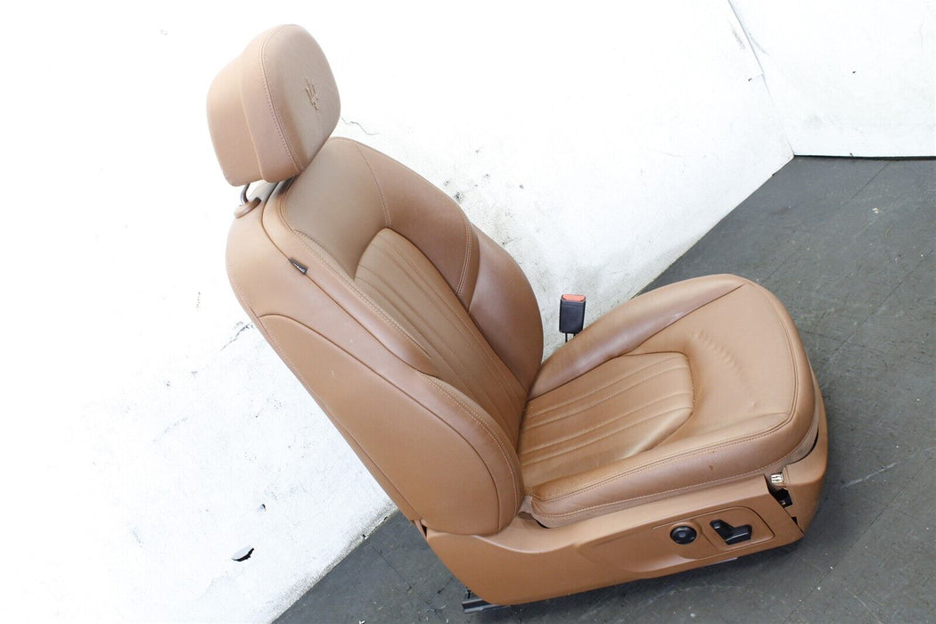 2015 Maserati Ghibli Passenger Right Front Seat Assembly Single Leather 14-19