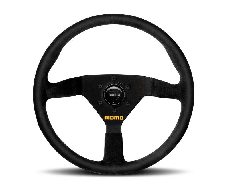 Momo MOD78 Steering Wheel 350 mm -  Black Leather/Black Spokes