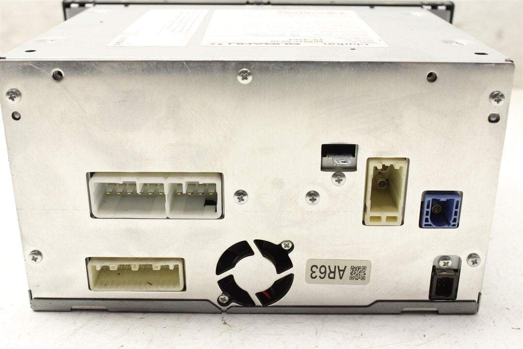 2016 Subaru BRZ Dash Radio Stereo Display Unit Receiver 86201CA630 OEM 16