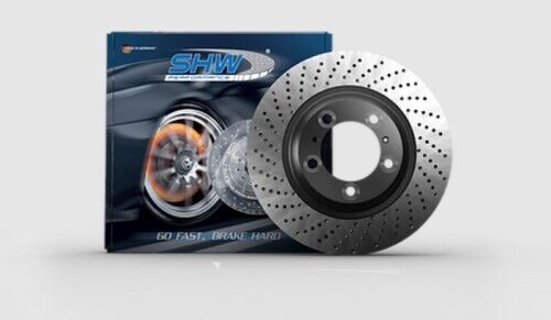 SHW Performance PFL39981 Front Left Rotor 330 mm For Porsche 911 3.0L 17-19