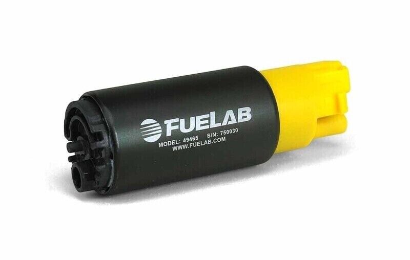 Fuelab 49465 In-Tank Fuel Pump 494 Series, Inlet Inline with Outlet 300 LPH