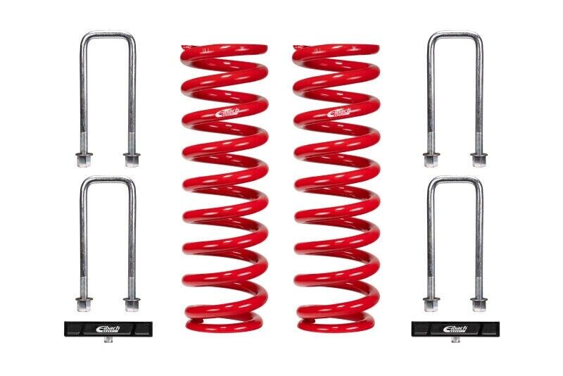 Eibach E30-82-079-04-22 Pro-Lift-Kit Fr Springs & Rear 1" Block For 19-21 Tundra