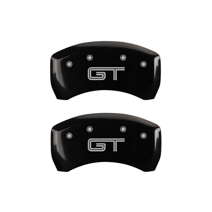 MGP 10197SMG2BK Gloss Black Caliper Covers For 06-09 Ford Mustang