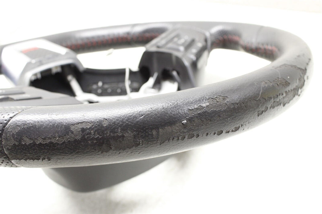 2015-2021 Subaru WRX STI Red Stitched Steering Wheel Assembly Factory OEM 15-21
