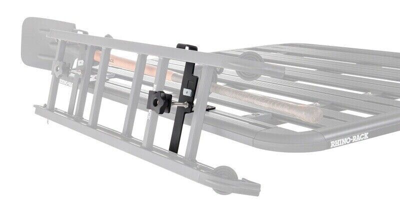 Rhino Rack RUFLB Set of 2 Universal Powder Coated Steel Folding Ladder Bracket