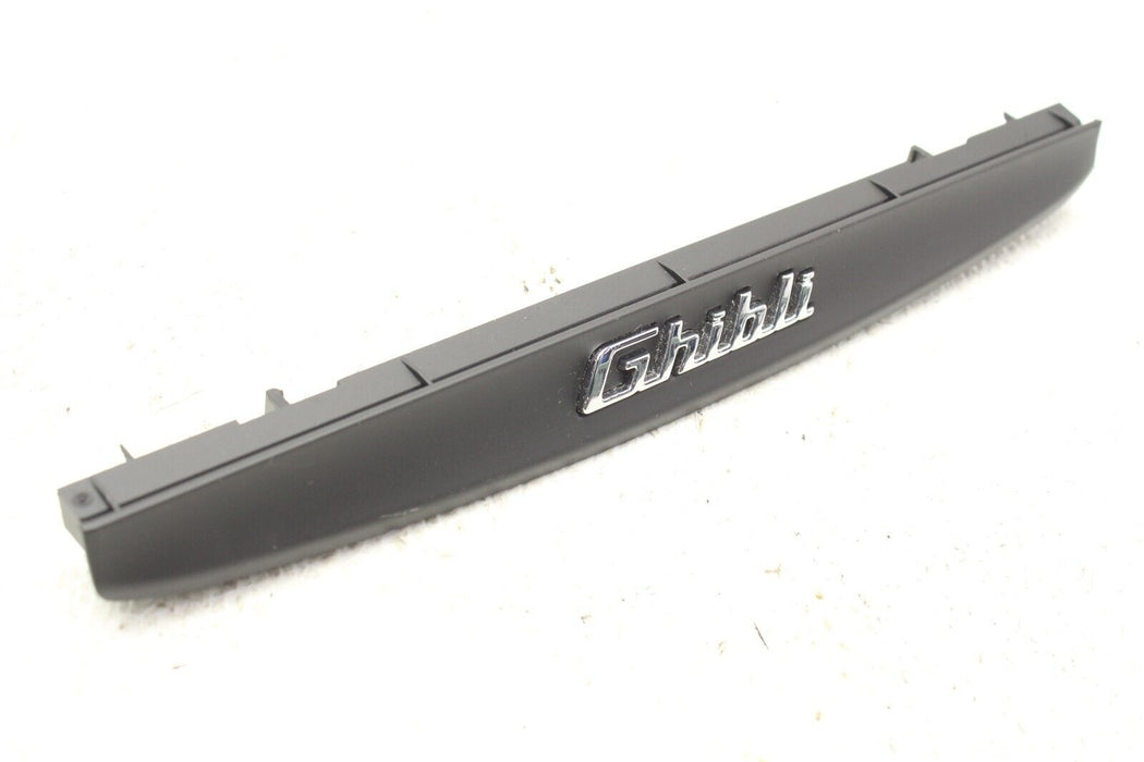 2014-2019 Maserati Ghibli Trim Cover Panel 14-19