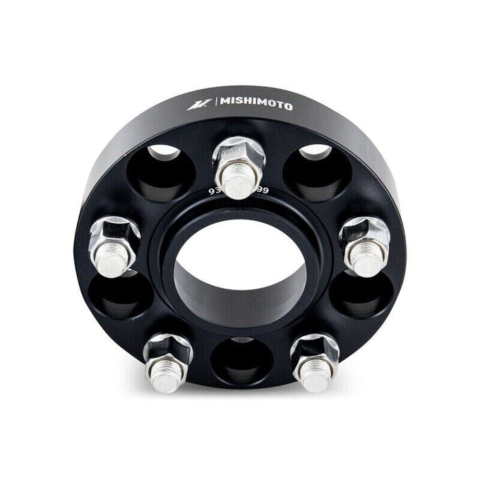 Mishimoto MMWS-001-250BK Wheel Spacers - 5X114.3 / 70.5 / 25 / M14 - Black