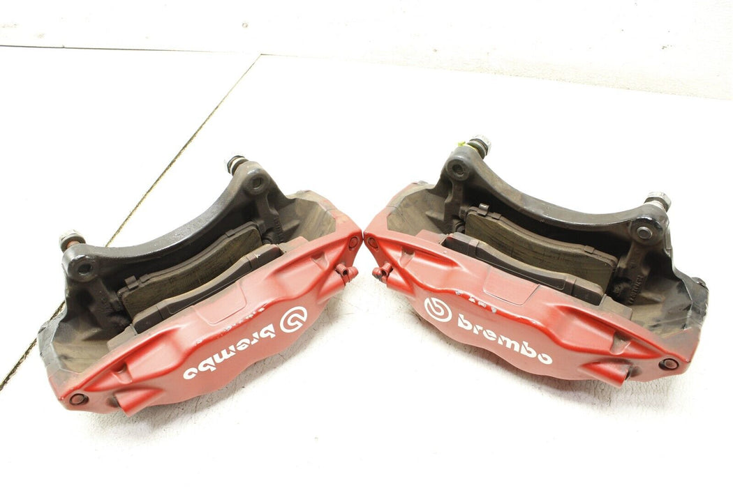 2017 Subaru WRX STI OEM Front Brembo Brake Calipers Spray Painted 08-17