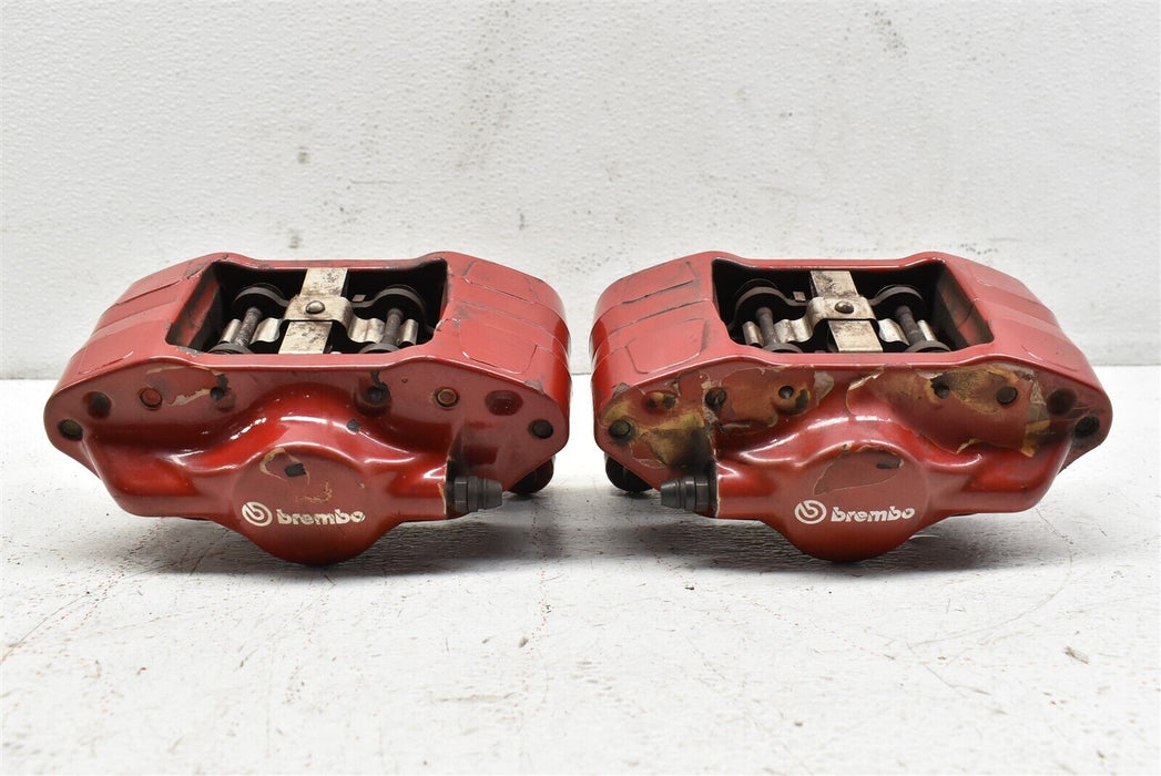 08-15 Mitsubishi Evolution X Rear Brembo Brake Calipers Caliper Set 2008-2015