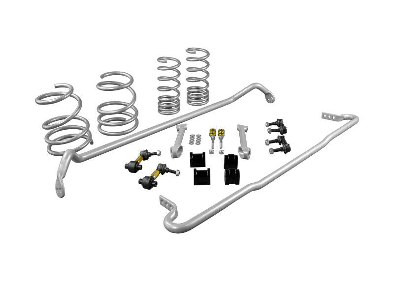 Whiteline GS1-SUB008 Grip Series Front and Rear Sway Bar/Coil Spring Kit