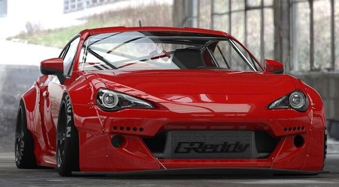 GReddy Rocket Bunny 86 Aero Ver 2 - Front Bumper for 12-16 Scion FR-S 17010231