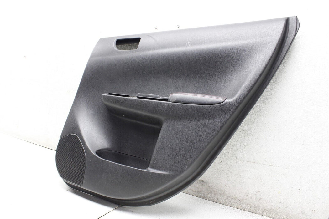 2011 Subaru WRX STI Passenger Rear Right Door Panel Cover Trim Assembly 08-14